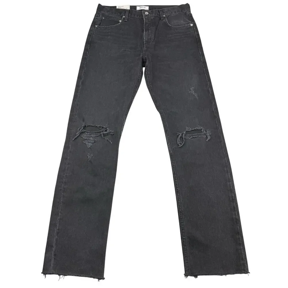 NWT AGOLDE Cherie High Rise Straight Size 29 Distortion - Picture 3 of 8